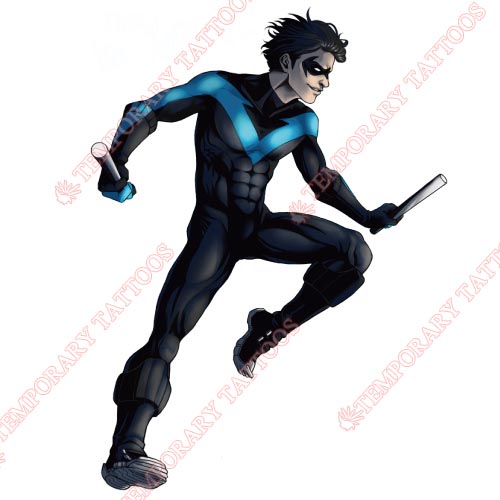 Nightwing Customize Temporary Tattoos Stickers NO.422